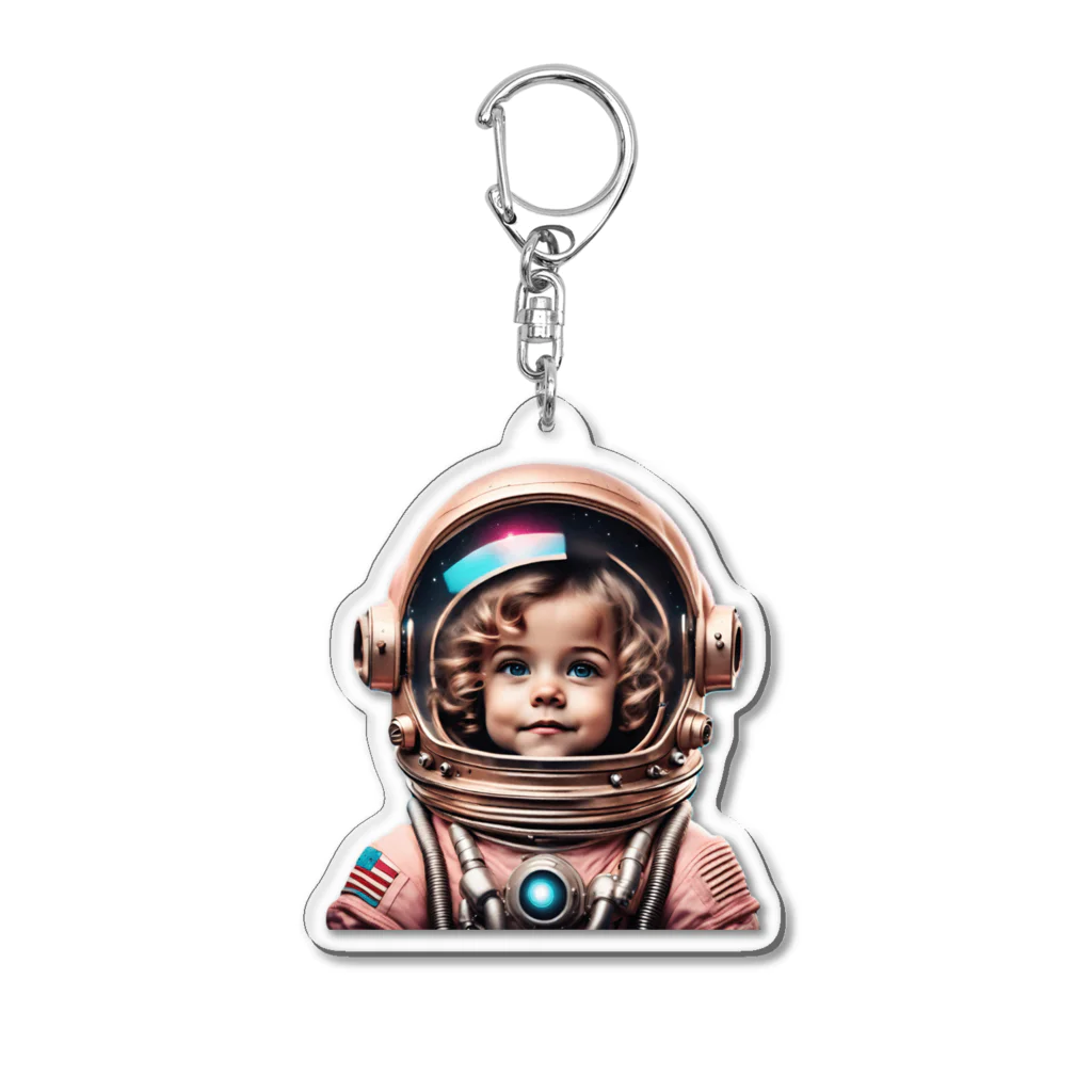 POSTA15の宇宙冒険隊　サリー Acrylic Key Chain