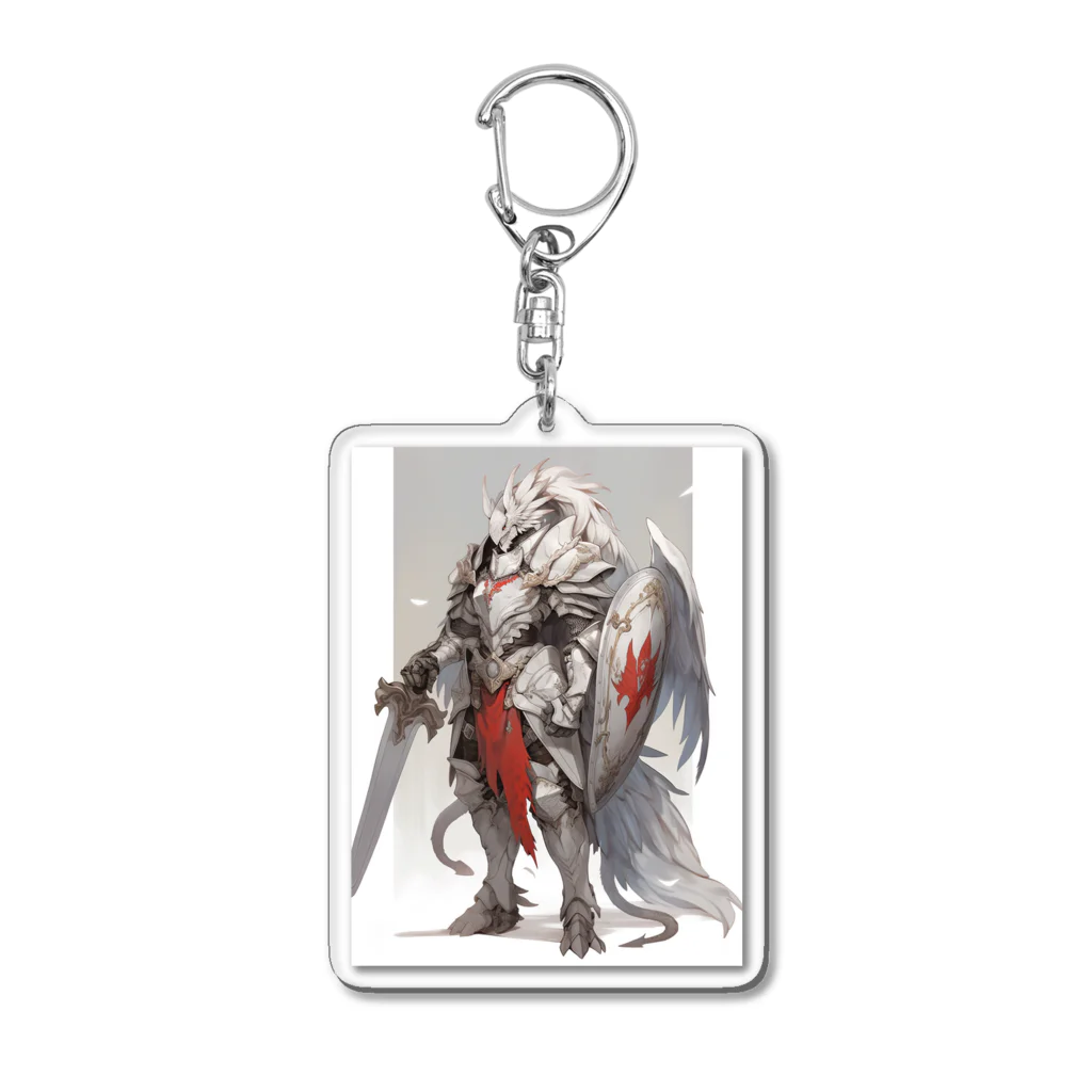 ファンタジー屋の竜獣人の騎士隊長 Acrylic Key Chain