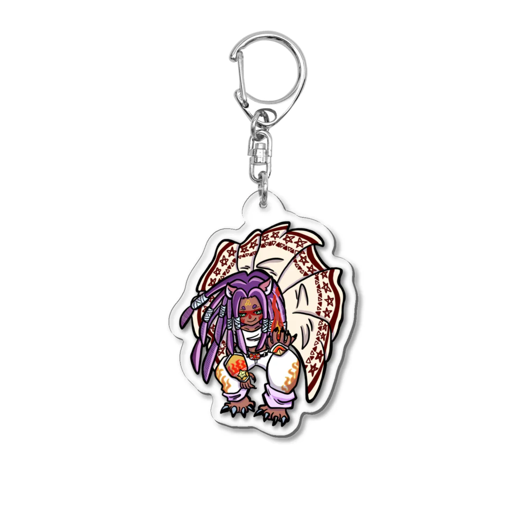 　POLARIS  LABO GODDSの獅子座♌️リオン君 Acrylic Key Chain