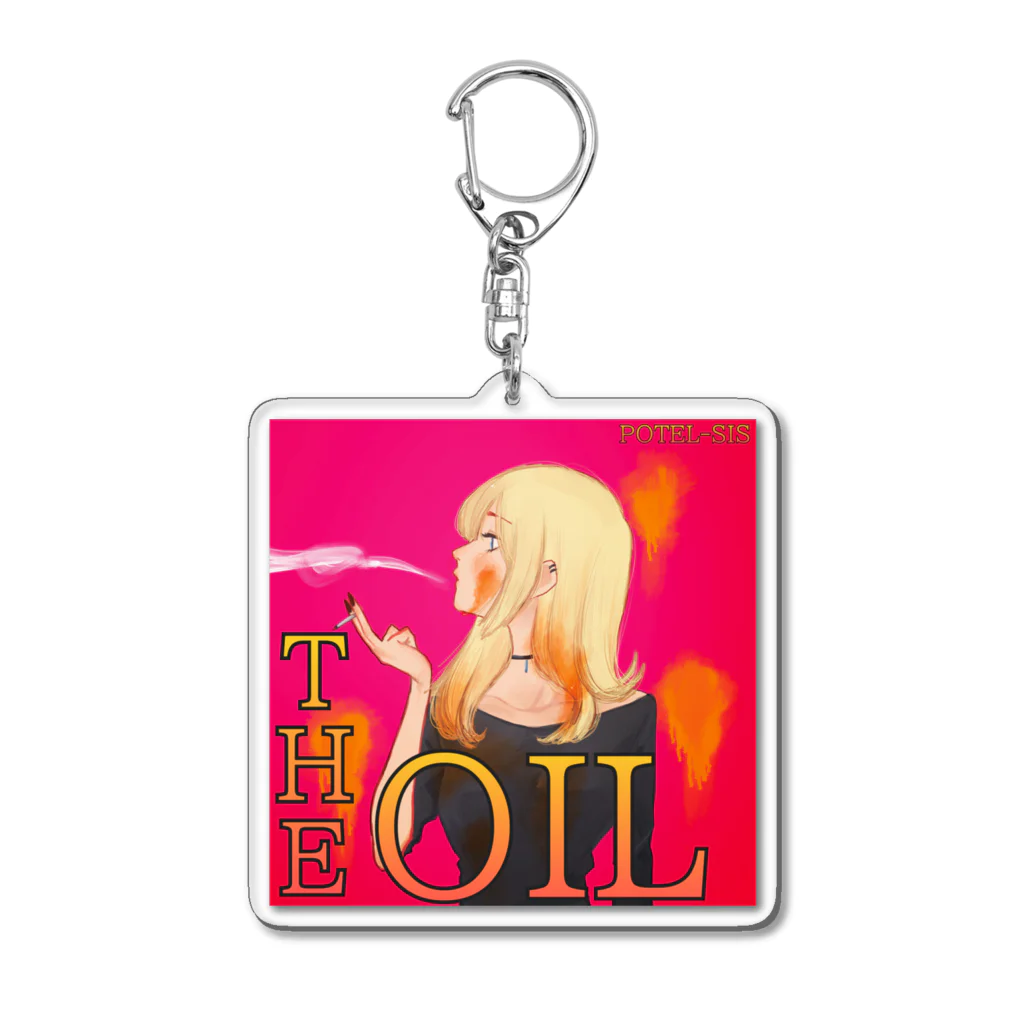 POTEL-SISのTHE OIL （ジ・オイル）グッズ Acrylic Key Chain