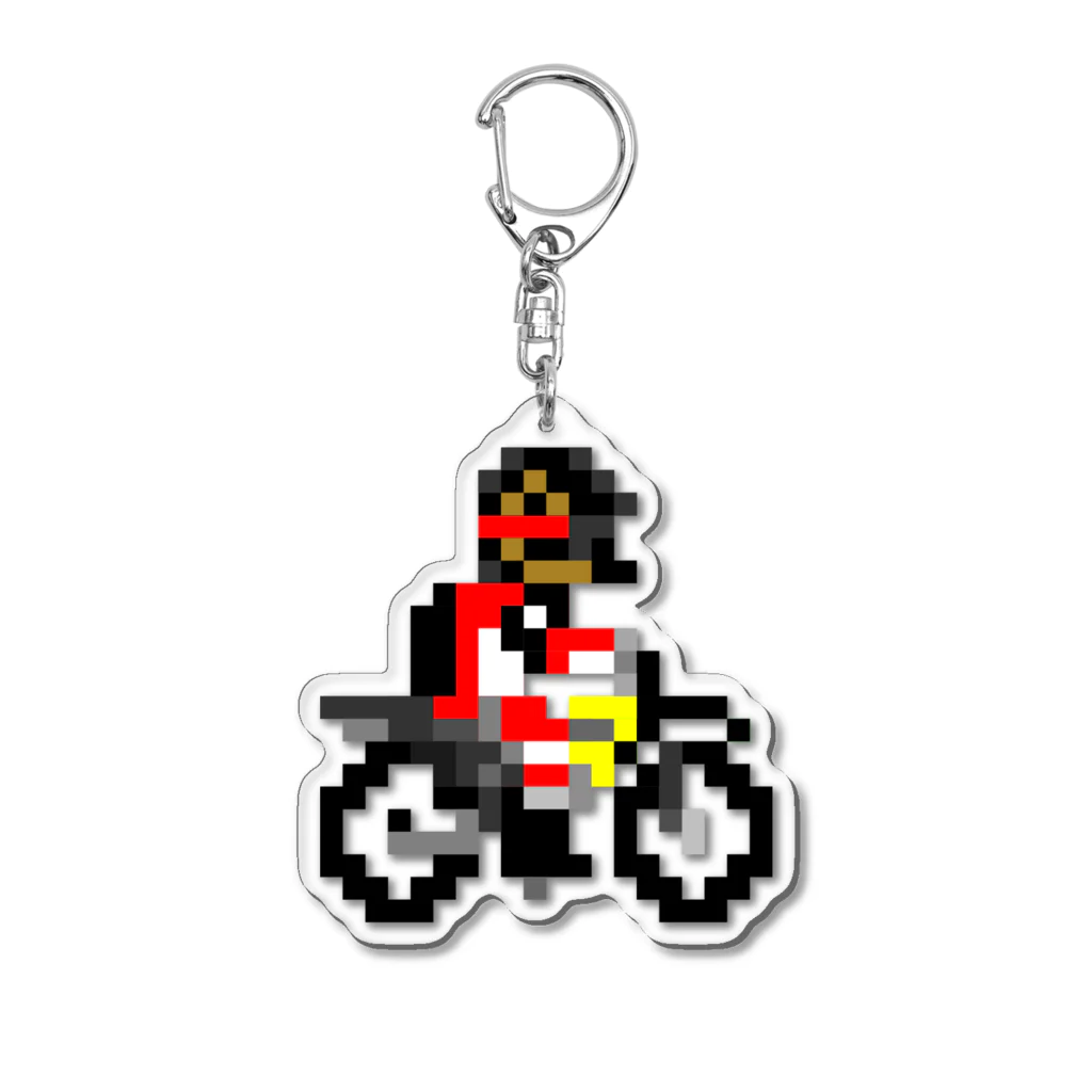 俺のエキサイトバイクのエキサイトしょまっちゃん Acrylic Key Chain