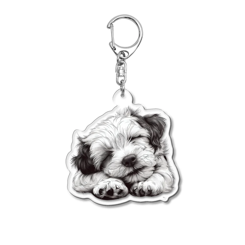 ゆめみるあにまるのdreaming puppy Acrylic Key Chain