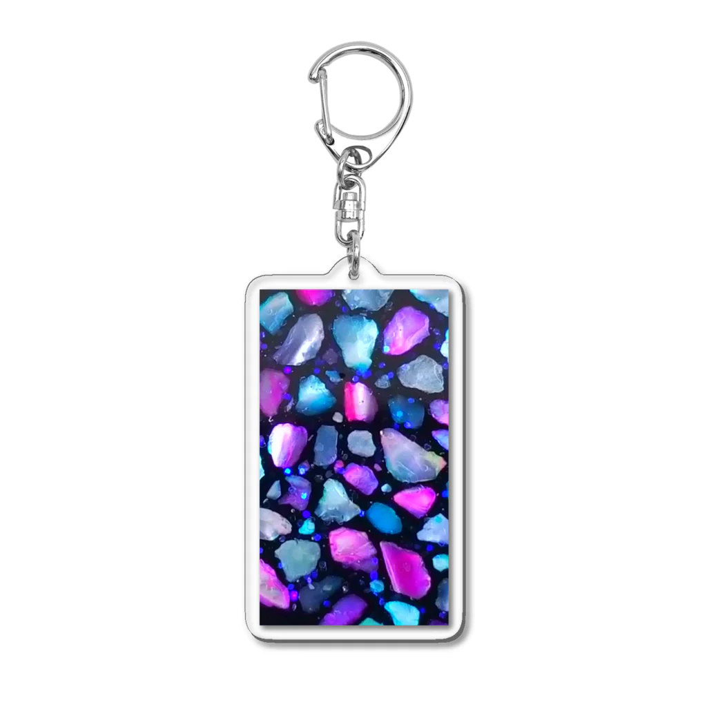 M'sMのMosaic of Shell Acrylic Key Chain