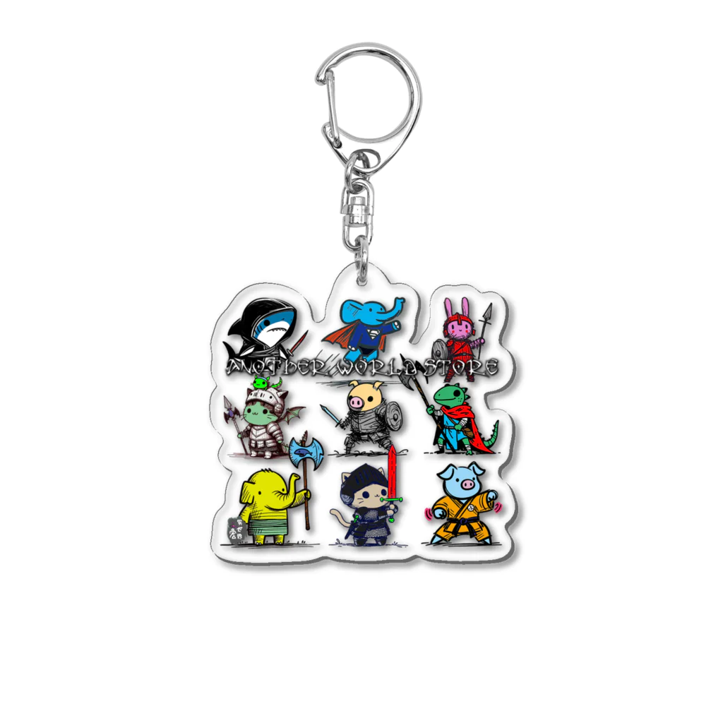 異世界商店の冒険者達 Acrylic Key Chain