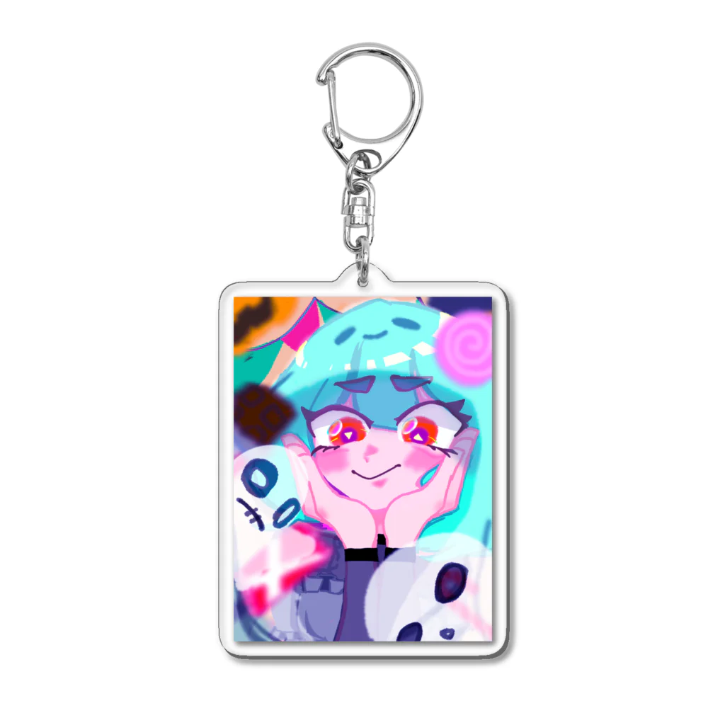 Gaalのおばけちゃん Acrylic Key Chain