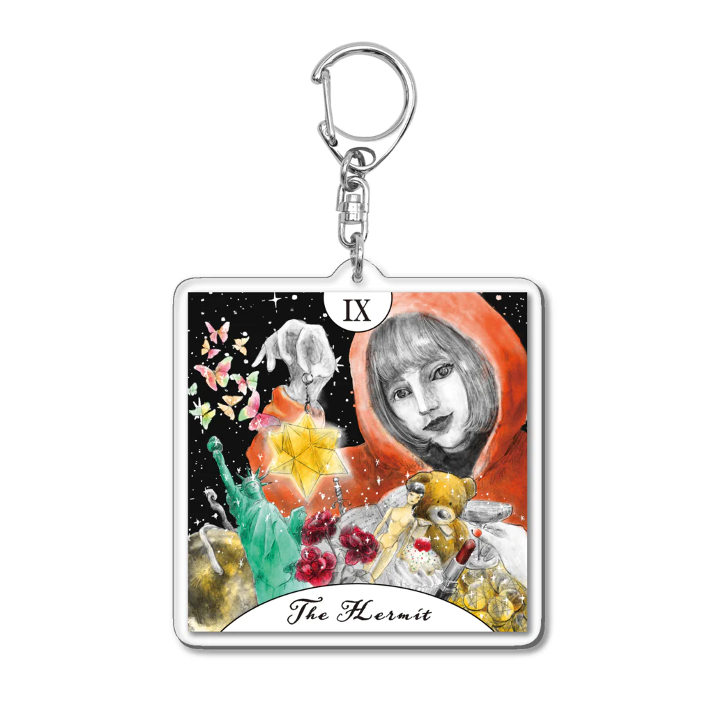 eight_8のTHE HERMIT Acrylic Key Chain