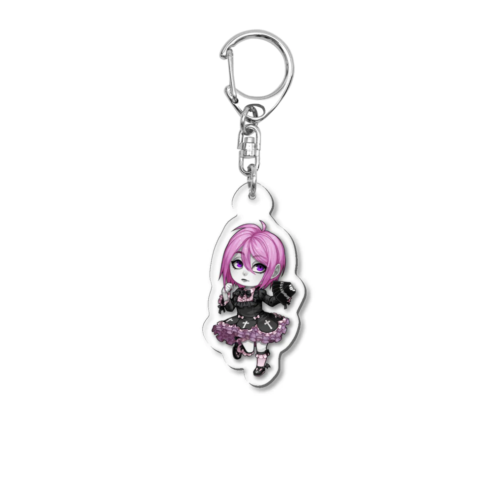 Gothestのゴスロリ貞子 / Gothloli Sadako Acrylic Key Chain