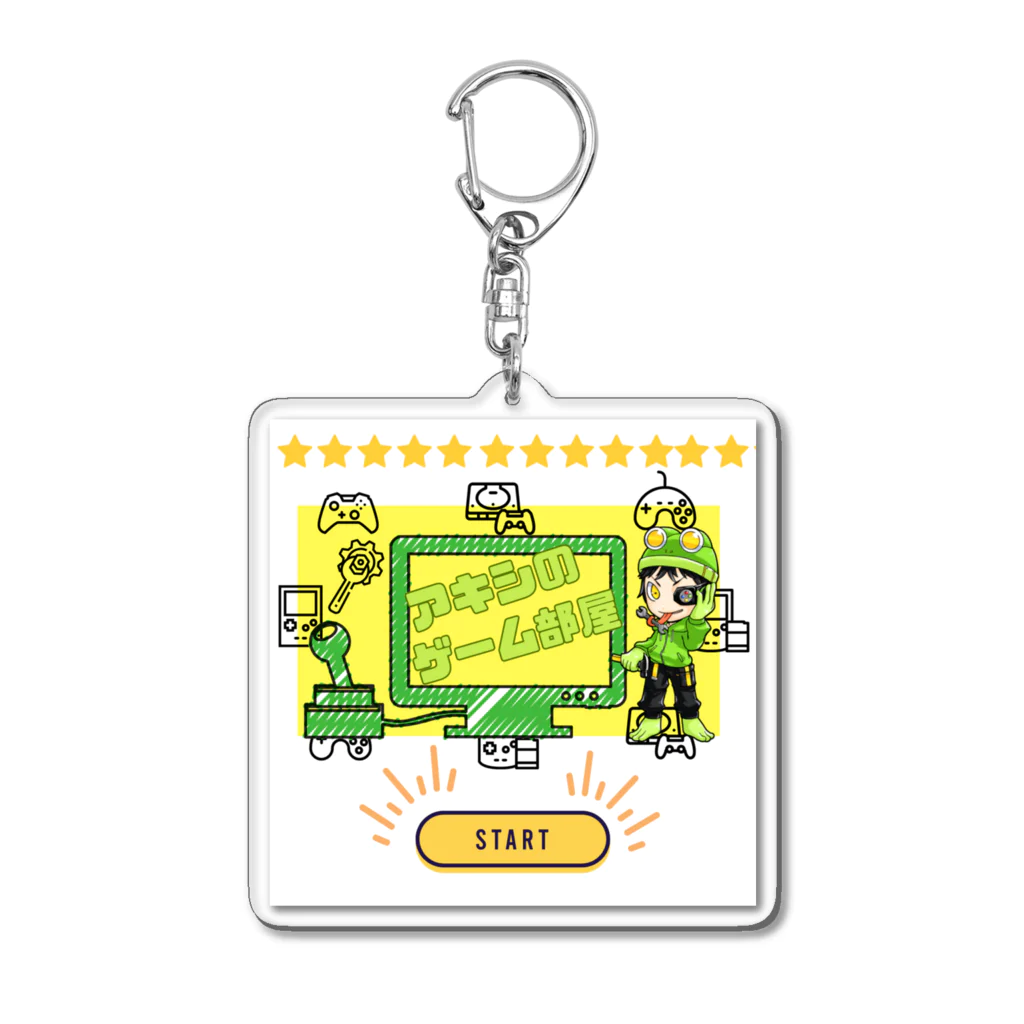 アキシのゲーム部屋 公式ショップのAKISI's game room　キーホルダー Acrylic Key Chain