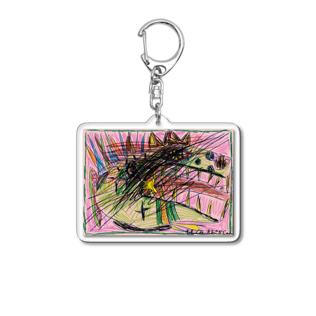 オおさかじゅんのパドガチャラ・ビッチー Acrylic Key Chain