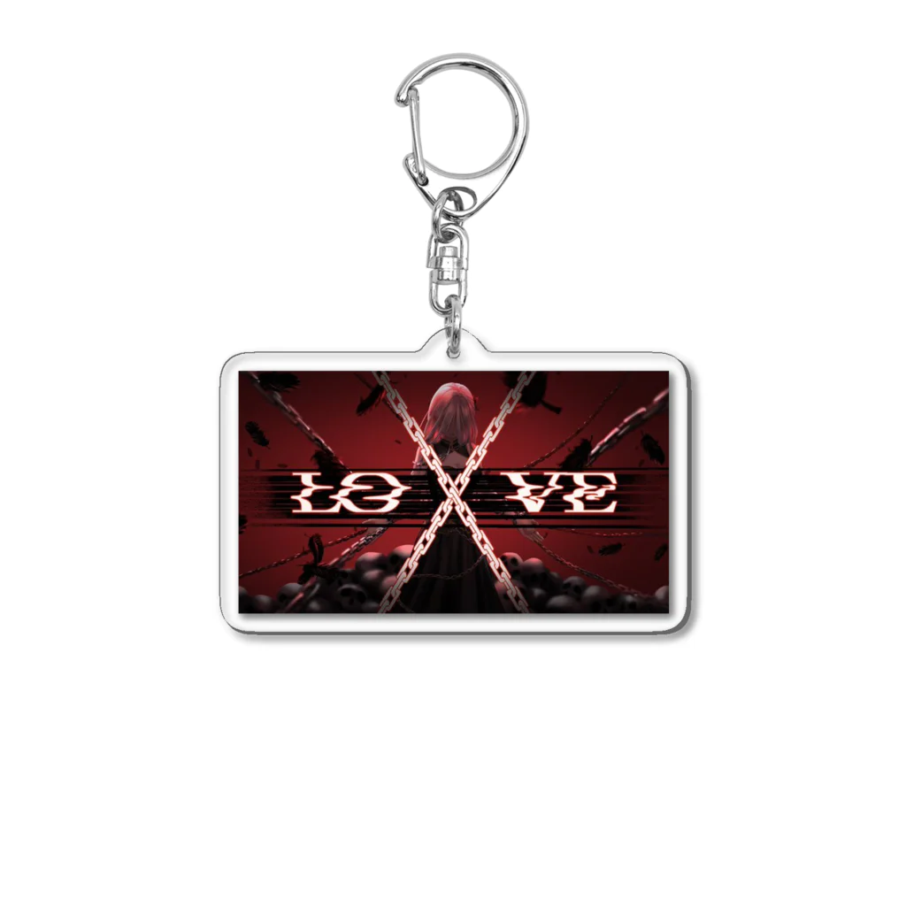 【引きこもりホステス】ErikaのLOXVE  Acrylic Key Chain