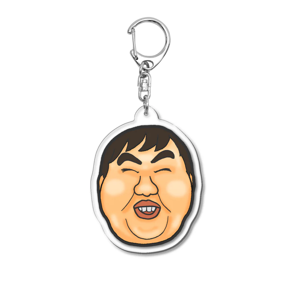 【怒るおじさん】の【笑うおじさん】大食いおじさん Acrylic Key Chain