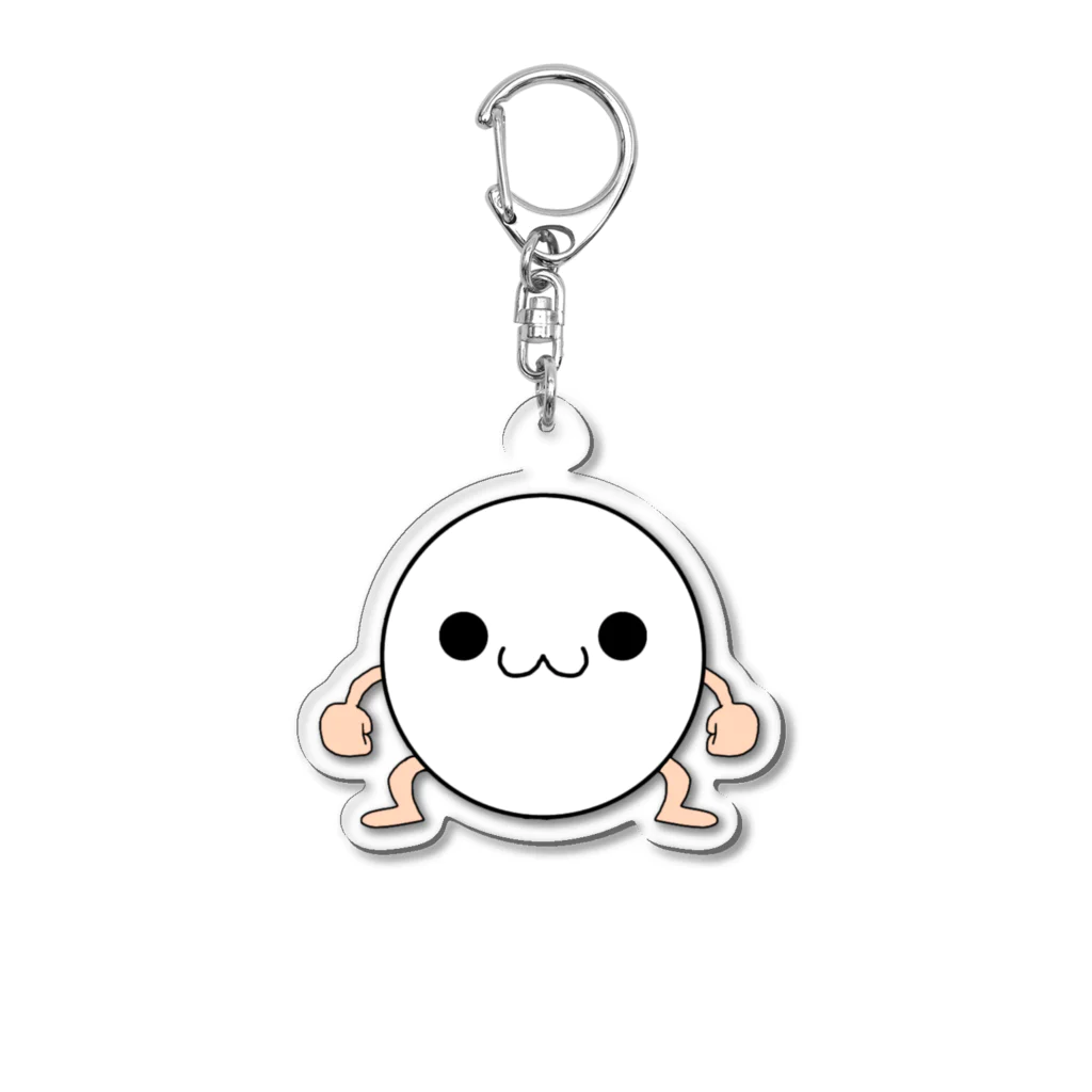 ぱけまるの【ぱけぐっず。】人間 Acrylic Key Chain