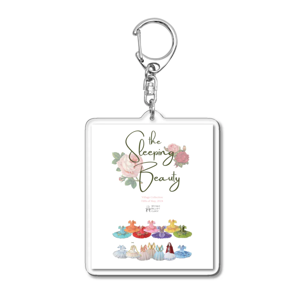 iritani_ballet_jazz_eventの眠れる森の美女 Collection2024 Acrylic Key Chain