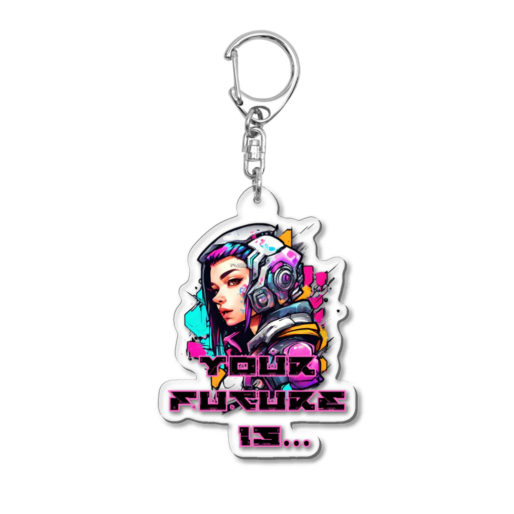 Dis GuapのYFI Acrylic Key Chain