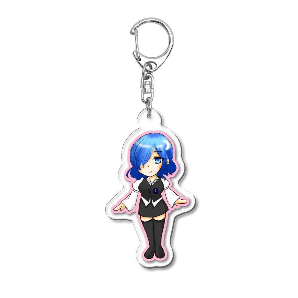 雨音月陽のオリジナルキャラクターのキーホルダー Acrylic Key Chain