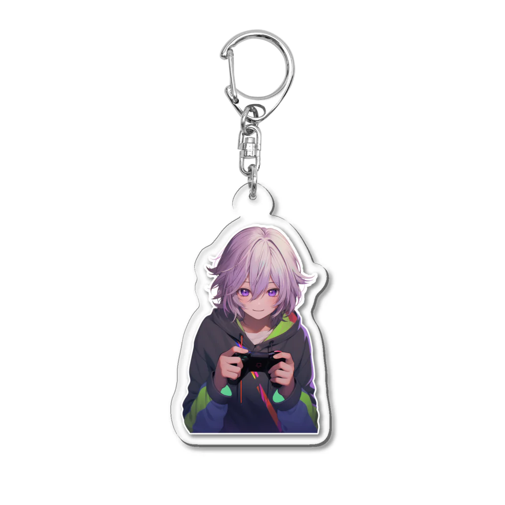 AICreaterのゲーミングBoy No.1 Acrylic Key Chain