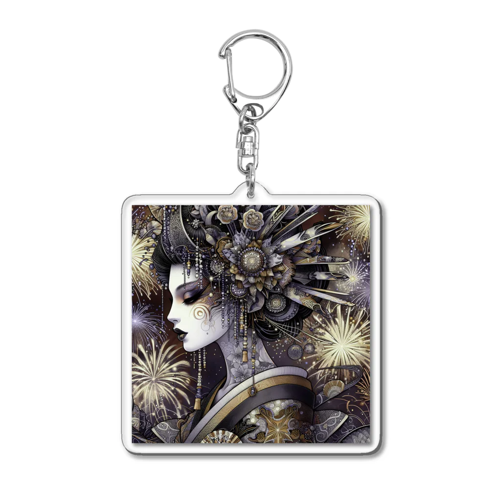 Moichi Designs Shop-2023の夢幻の舞い Acrylic Key Chain