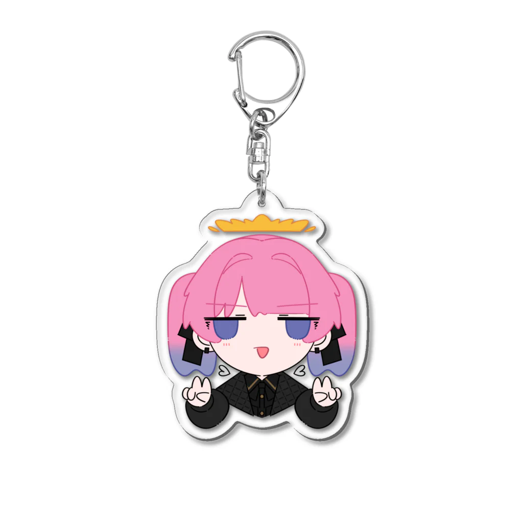 皓の虚ちゃん Acrylic Key Chain