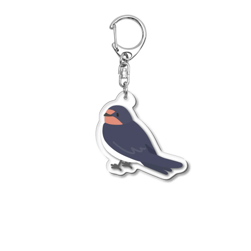 ふわりさんのツバメさん Acrylic Key Chain