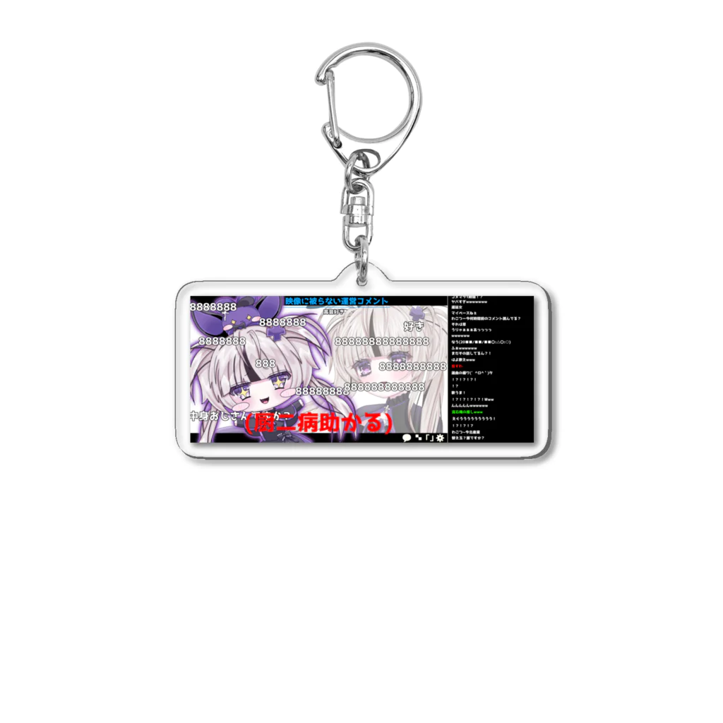 ハニーバニーヤミショップの8282 niconico風グッズ Acrylic Key Chain