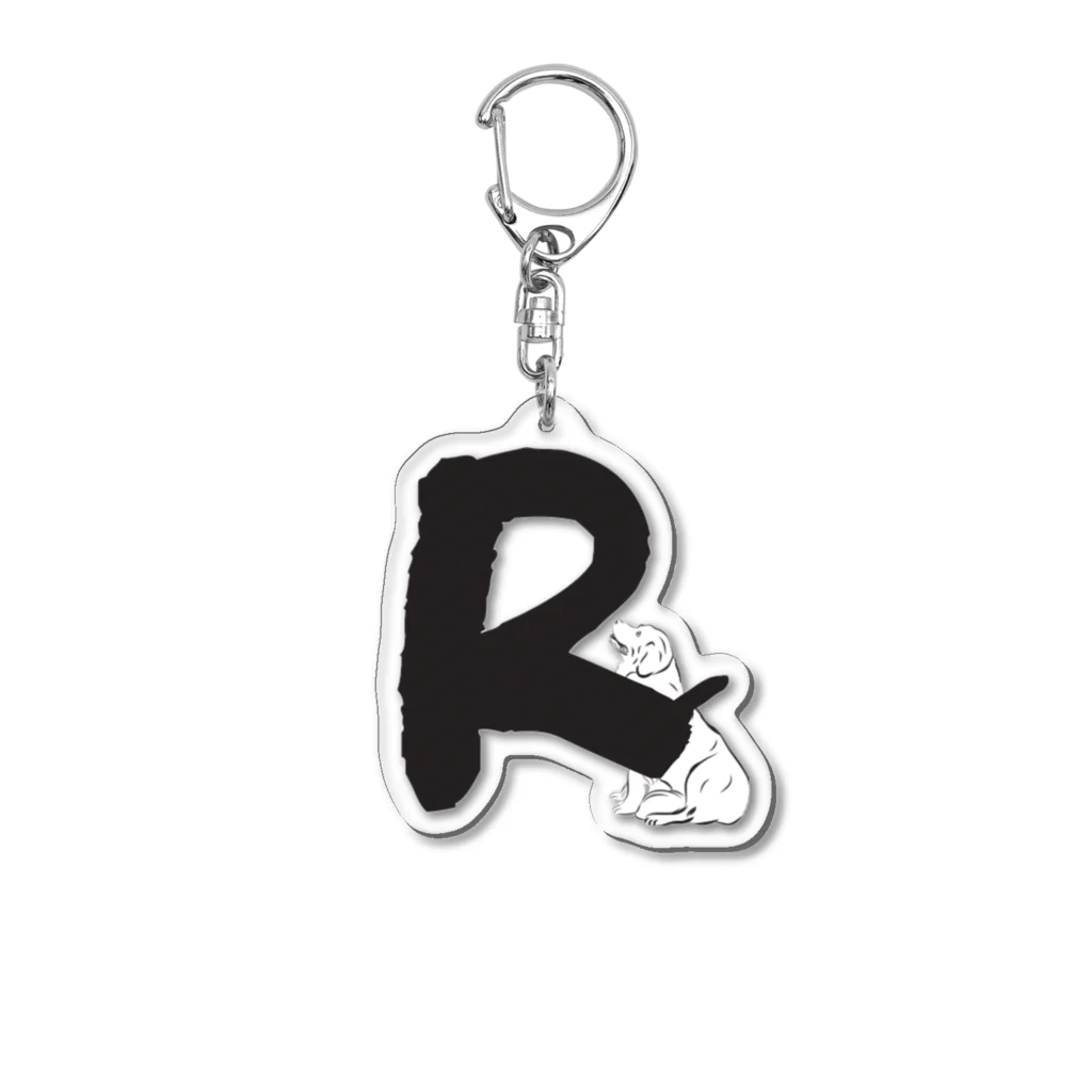 R_selectのRの忠実な犬 Acrylic Key Chain