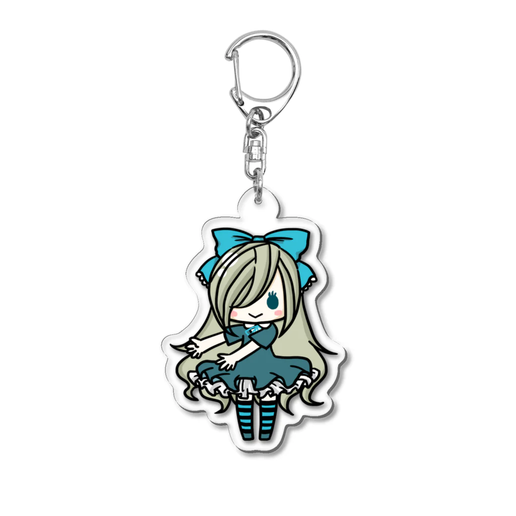 マヨナカマートの墓掘りちゃん・Aタイプ Acrylic Key Chain