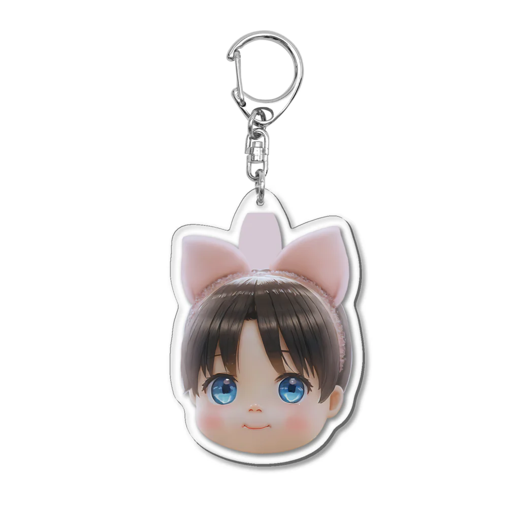 ちーの売り場のちびともちゃんをかわいくアレンジしたアクリルキーホルダー Acrylic Key Chain