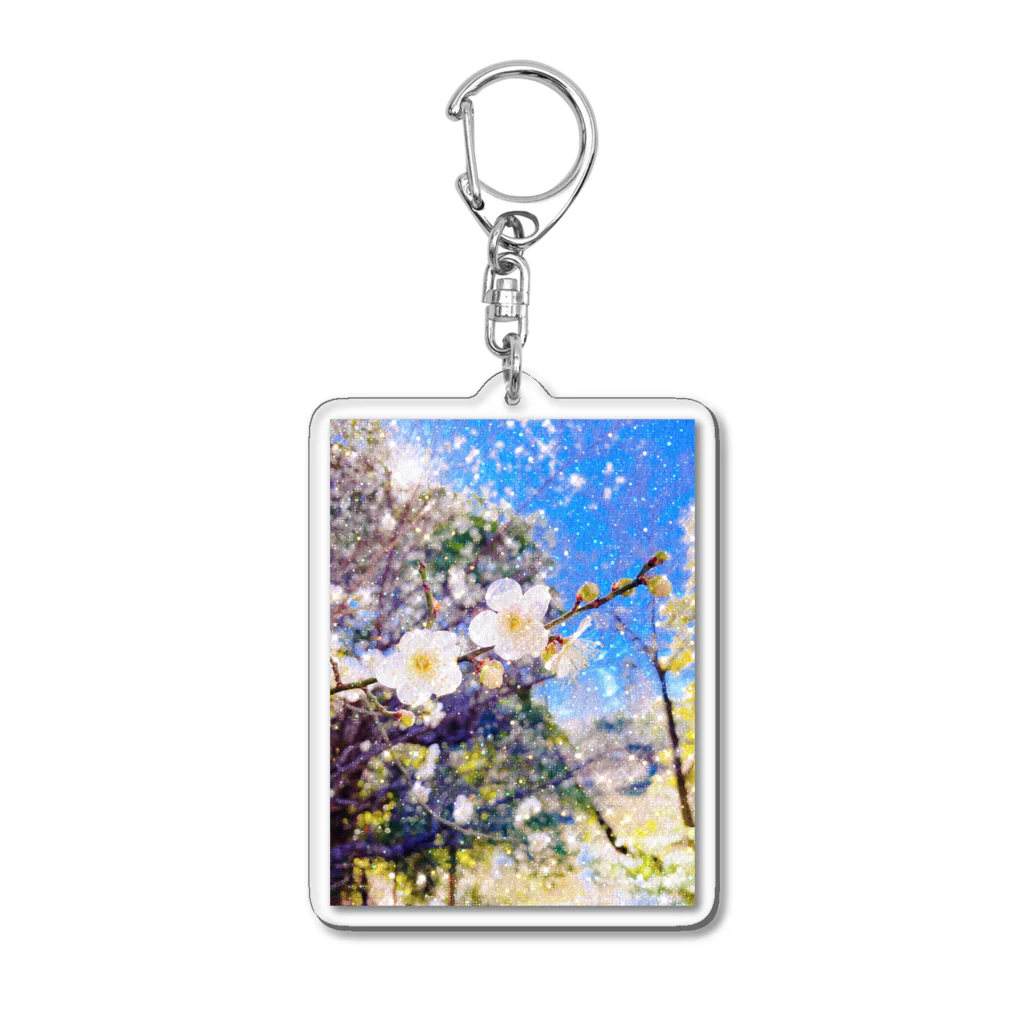 sato_haのfeel spring Acrylic Key Chain