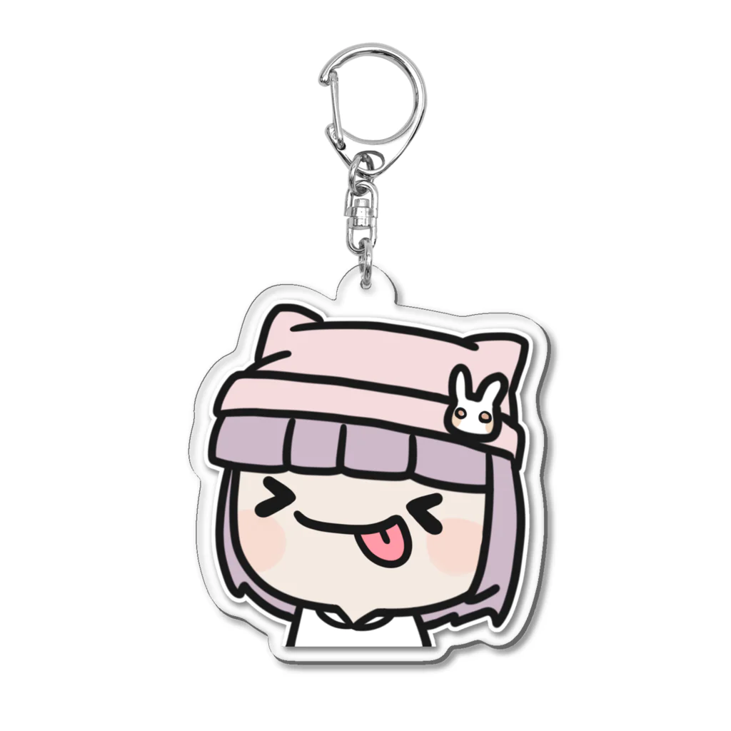 かげこ☠️💜のてへかげこエモートキーホルダー Acrylic Key Chain