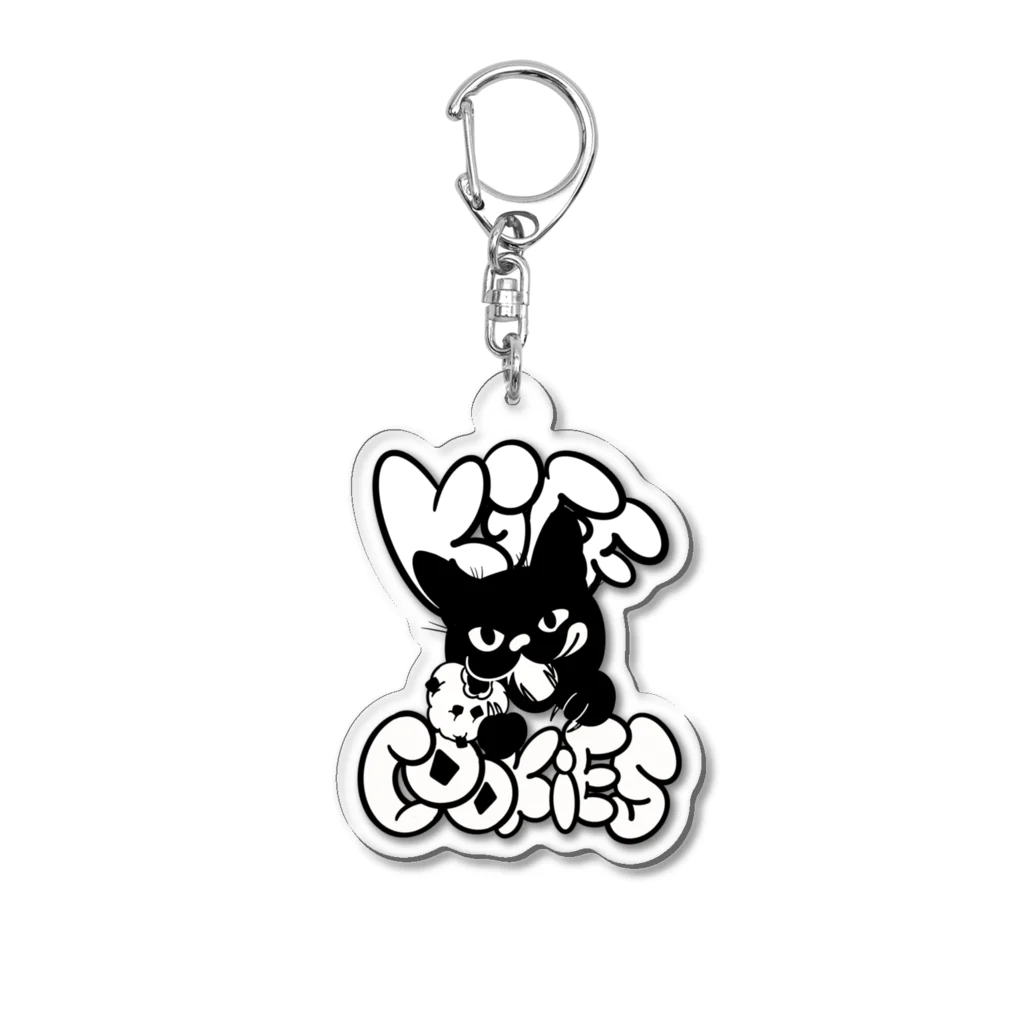 aliceのalice loves cookies Acrylic Key Chain