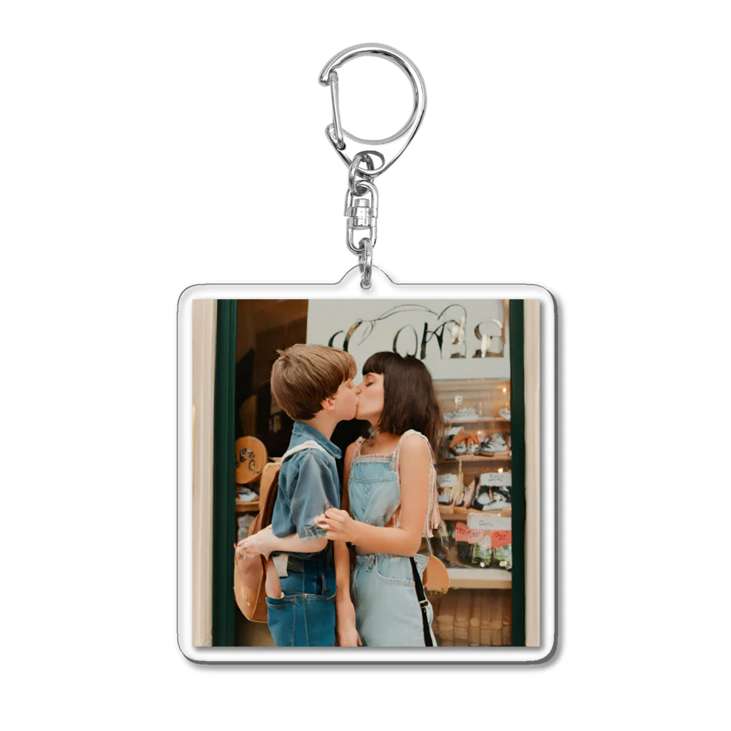 nonsakiのファーストキス Acrylic Key Chain