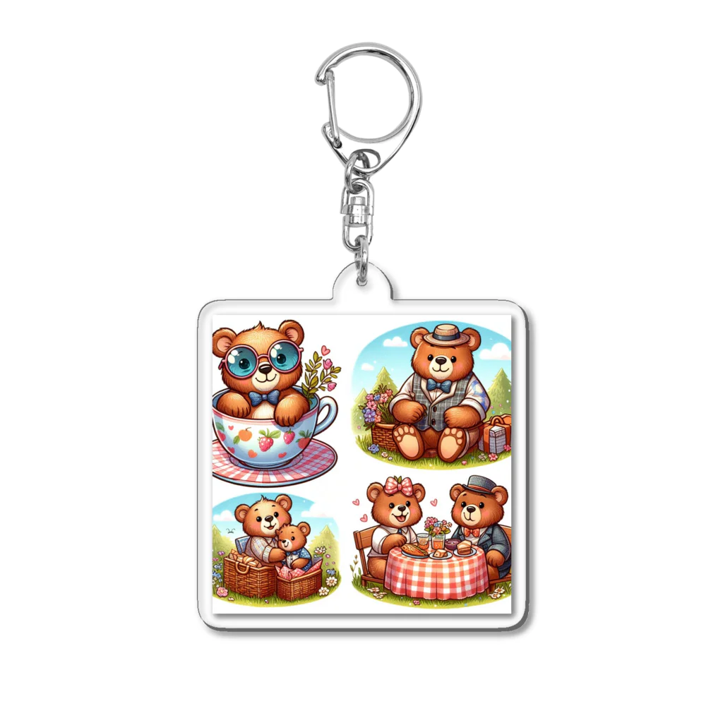 Chocolaのピクニックマ1 Acrylic Key Chain