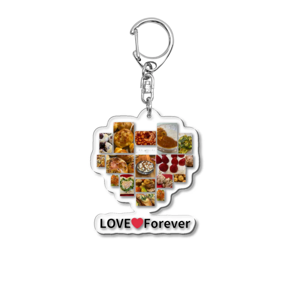 LOVE❤️LOVEのLOVE❤️Forever Acrylic Key Chain