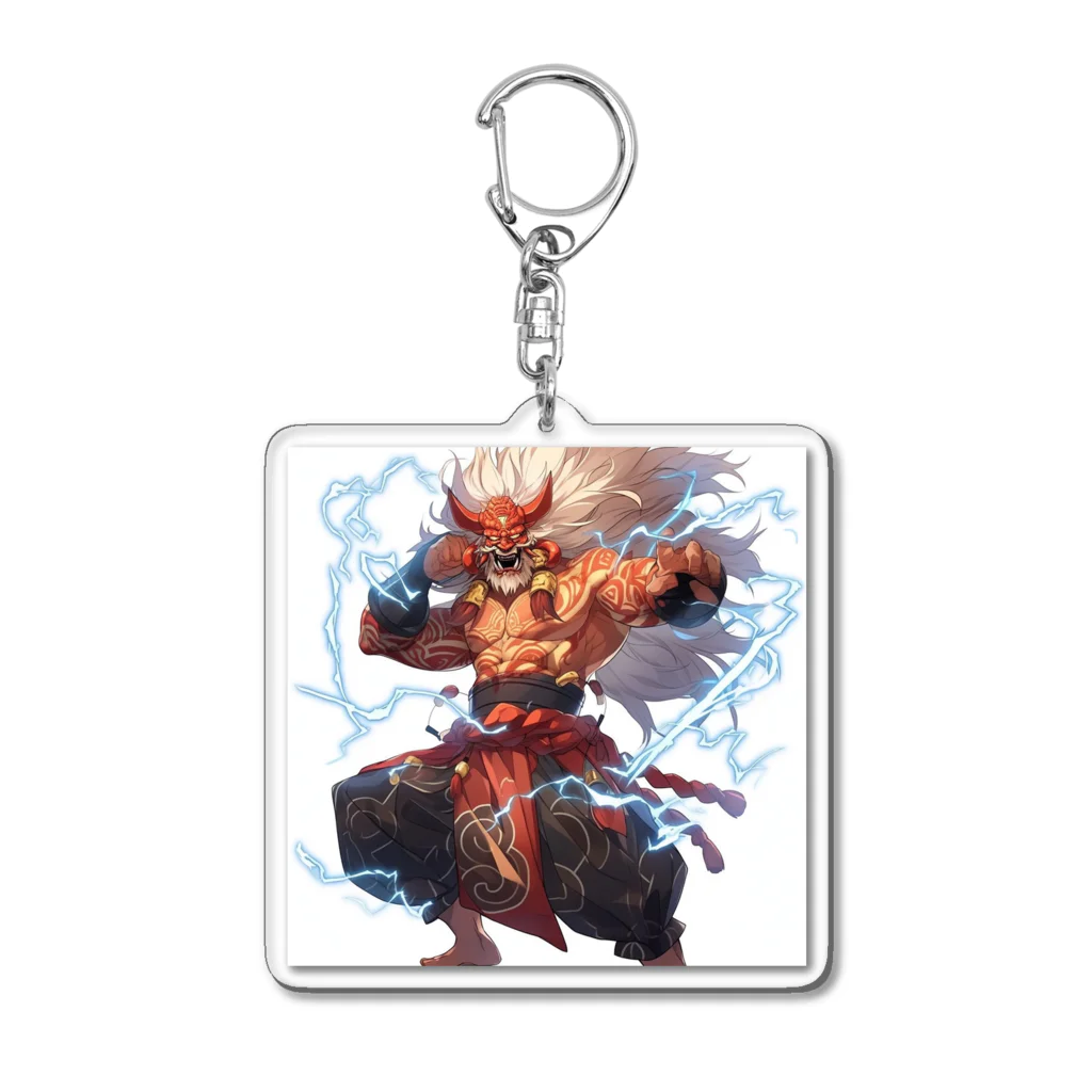 神話の守護者（Guardian of Myths）の雷神（Raijin） Acrylic Key Chain