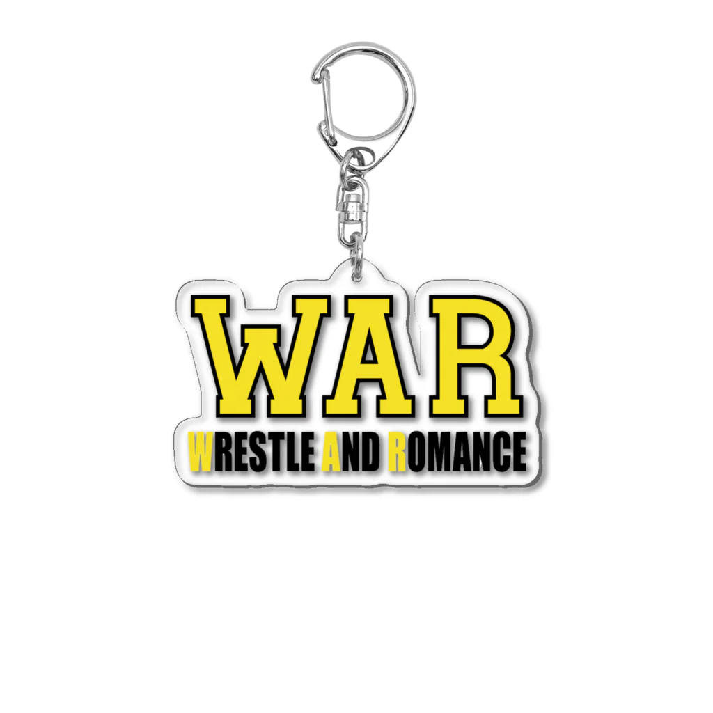 天龍プロジェクトの旧WARロゴ　シリーズ Acrylic Key Chain