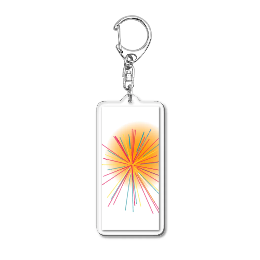 桜の葉っぱのビタミン Acrylic Key Chain