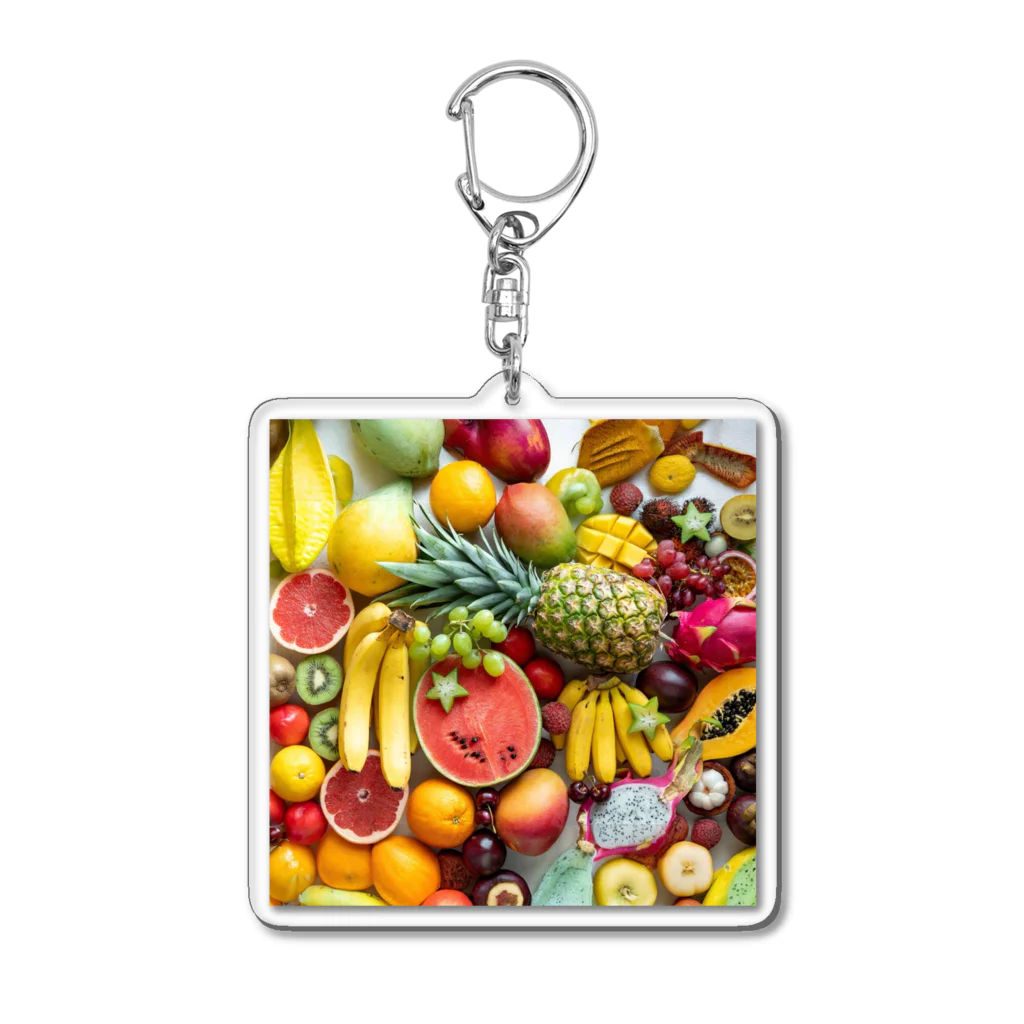 awesome_cのFruit salad フルーツサラダ Acrylic Key Chain