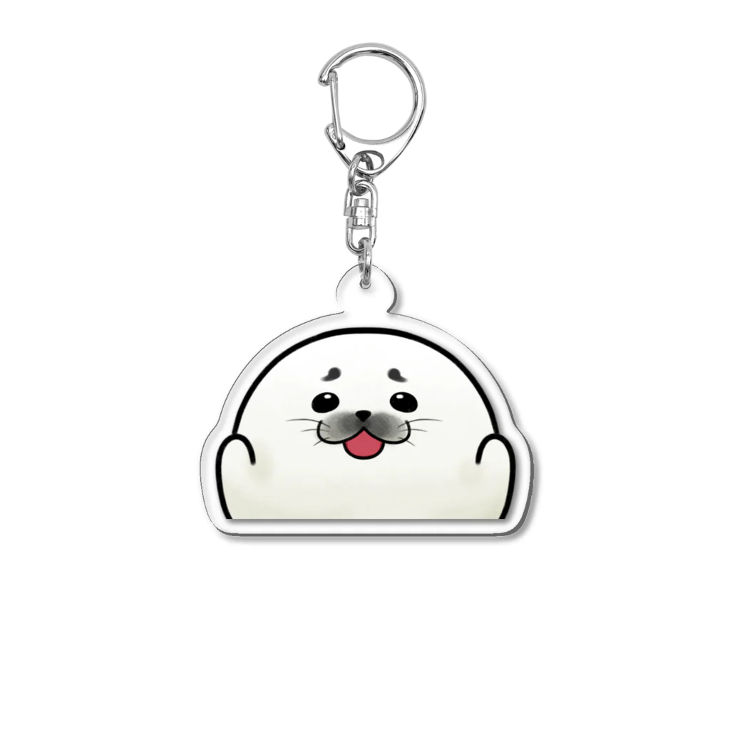 餅望がく🦭アザラシVtuberのアザラシVtuber「餅望がく」ザラシアクキー Acrylic Key Chain