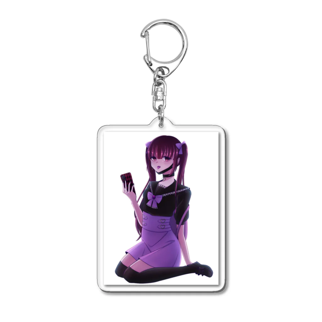 mushokuneetの地雷系女子 Acrylic Key Chain