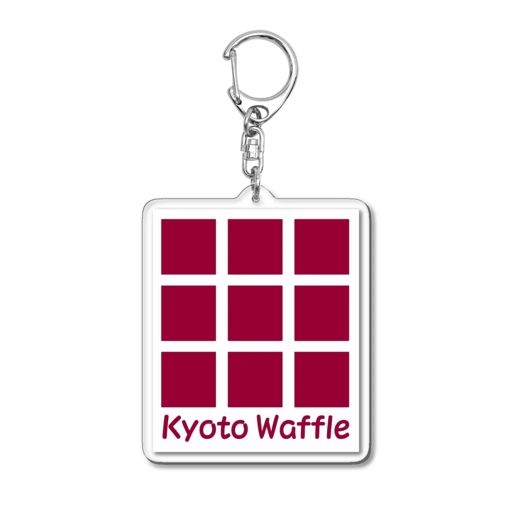 hottamanのKyoto Waffle  Acrylic Key Chain