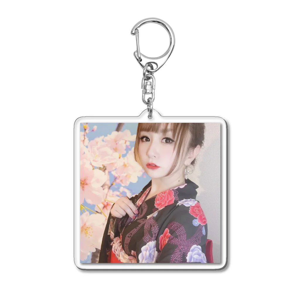 🌸みみ🌸の開運グッズのリアルみみち Acrylic Key Chain