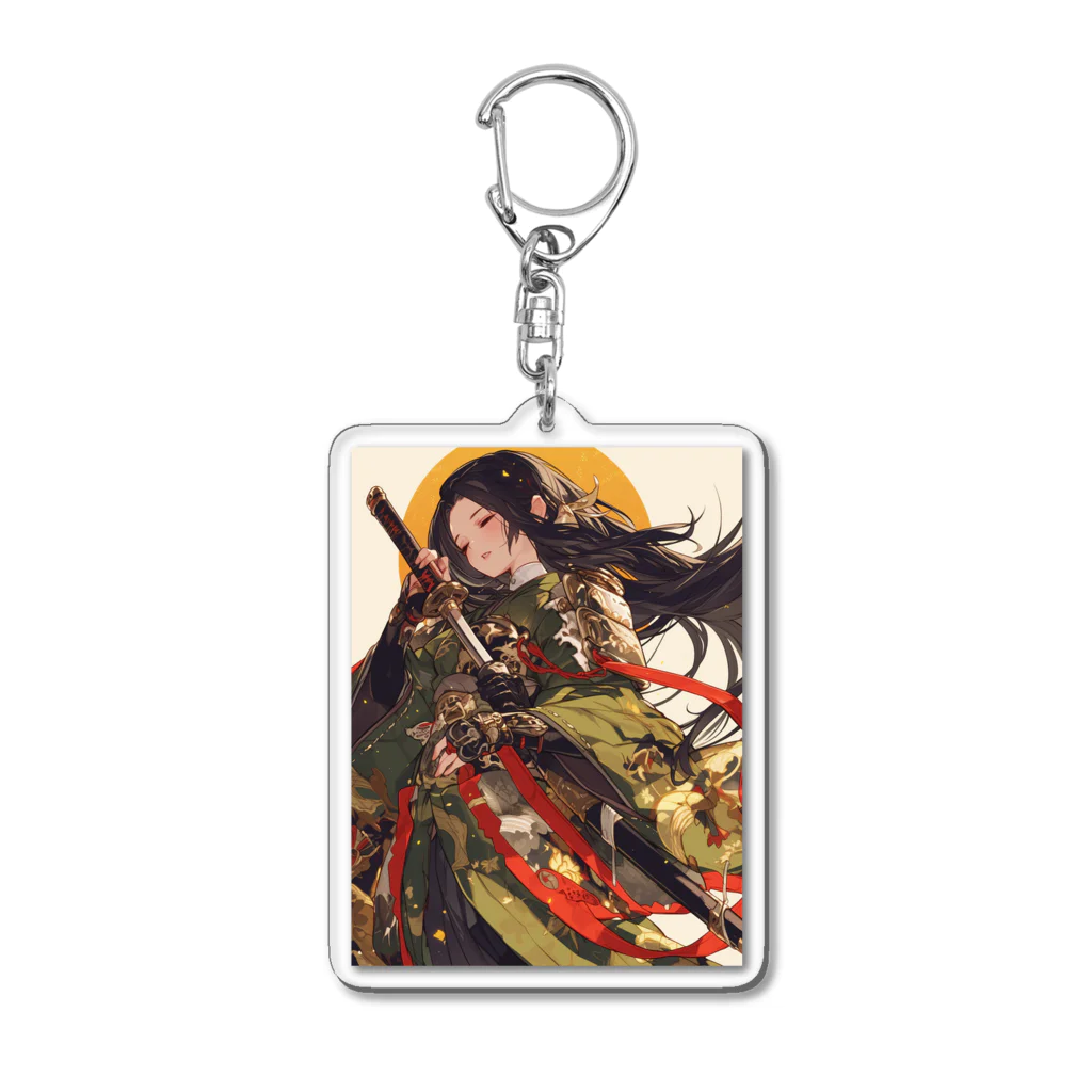 AQUAMETAVERSEの可愛い美戦士　ラフルール　1859 Acrylic Key Chain