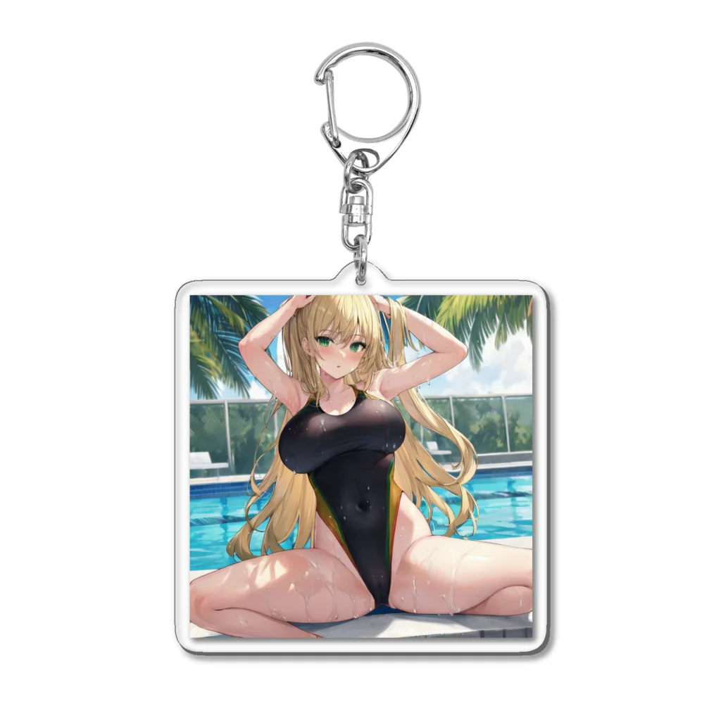 時乃るるのみずえちゃん２ Acrylic Key Chain