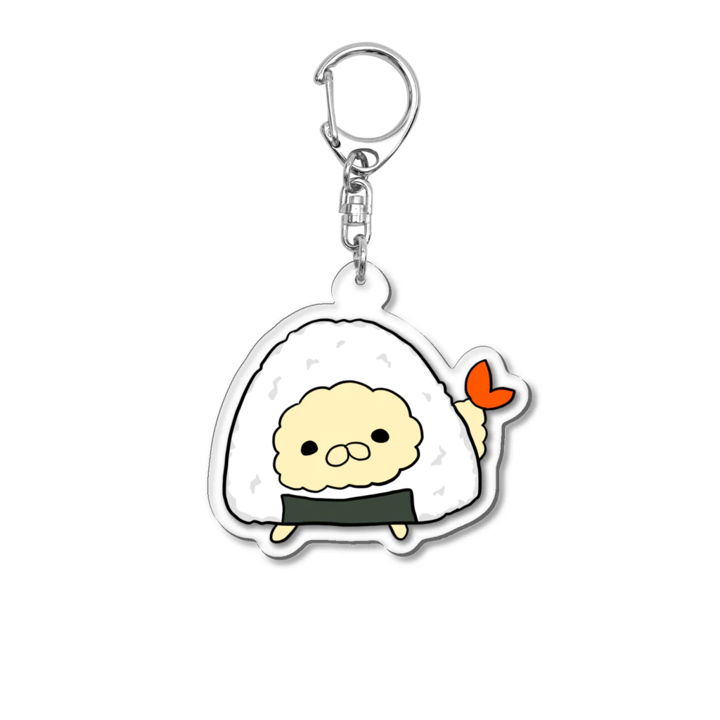 たまご‪🐣ちゃんの倉庫のえび天あざらし（天むす） Acrylic Key Chain