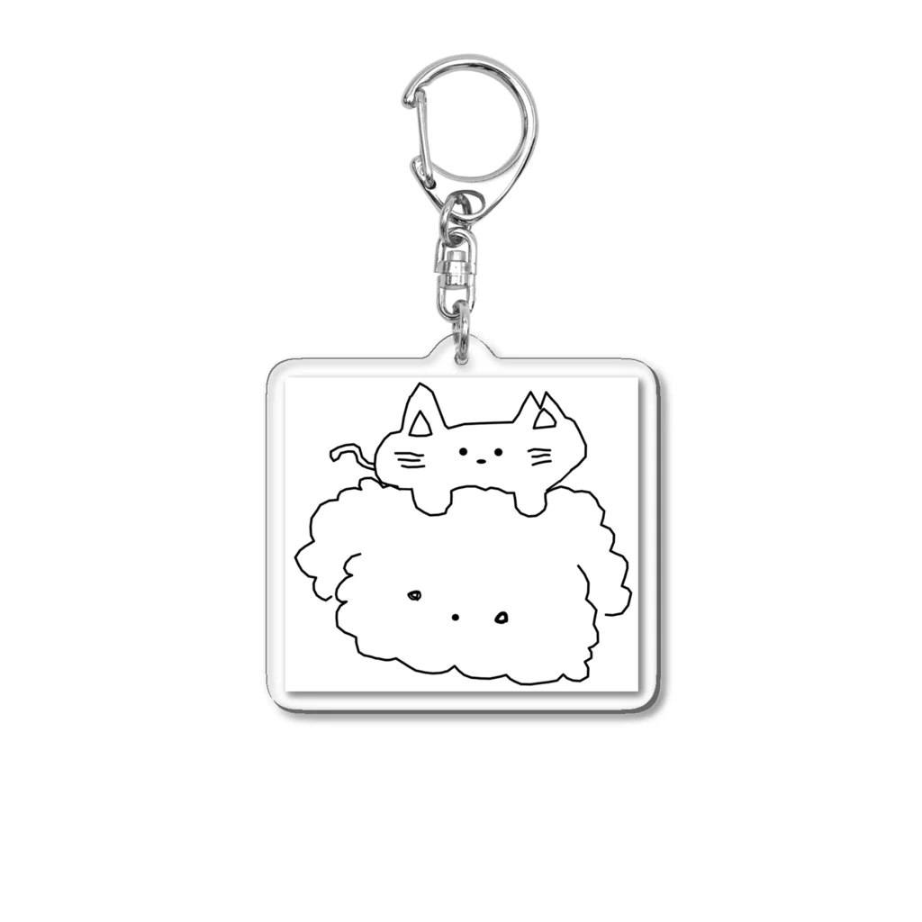 むぎにゃんのむぎにゃん Acrylic Key Chain