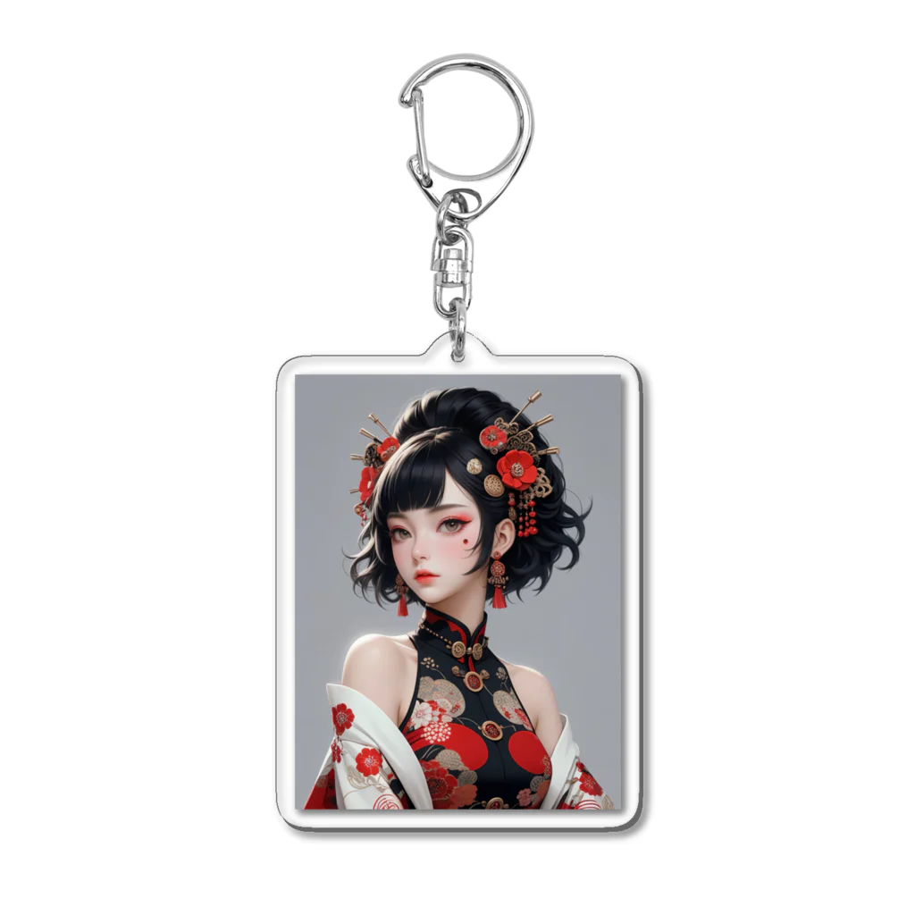 PiNK+18COMiCSの花魁_00001 Acrylic Key Chain