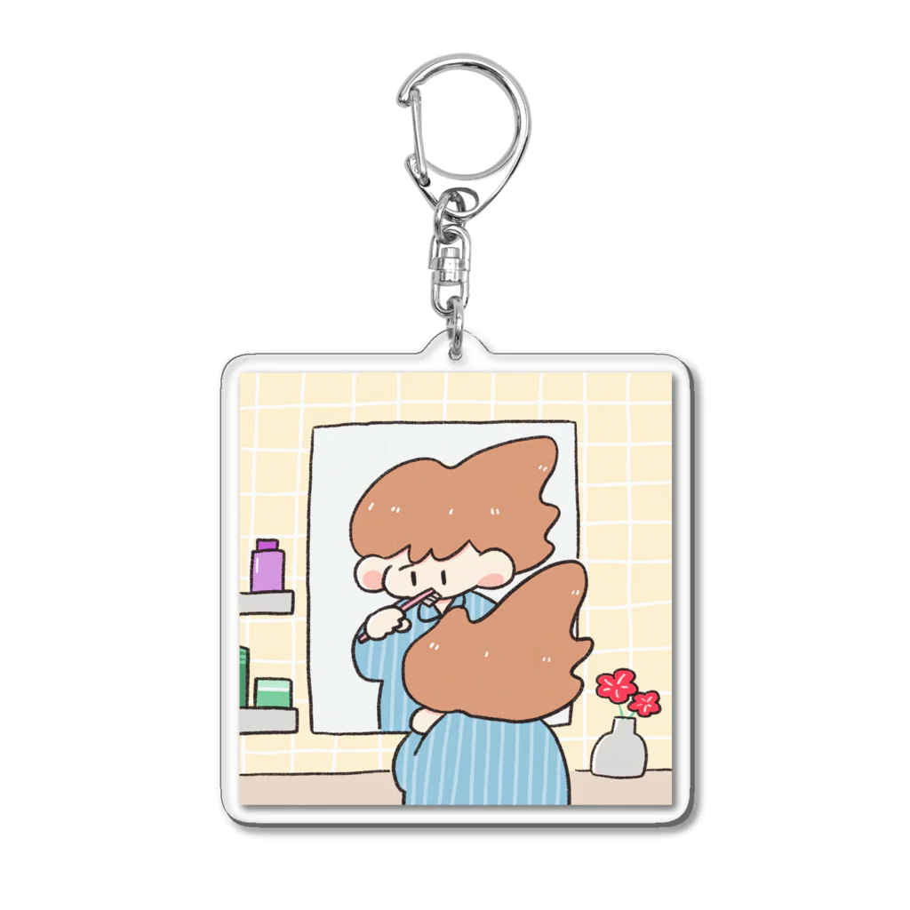 haniwaのねぐせちゃん🌀 Acrylic Key Chain