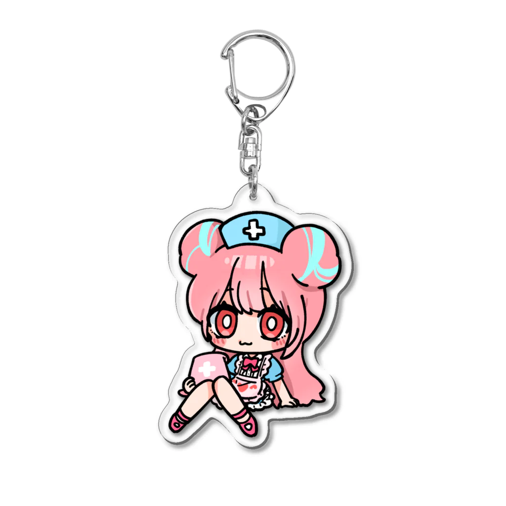 ちいかま🐾のちいかま　ナース Acrylic Key Chain