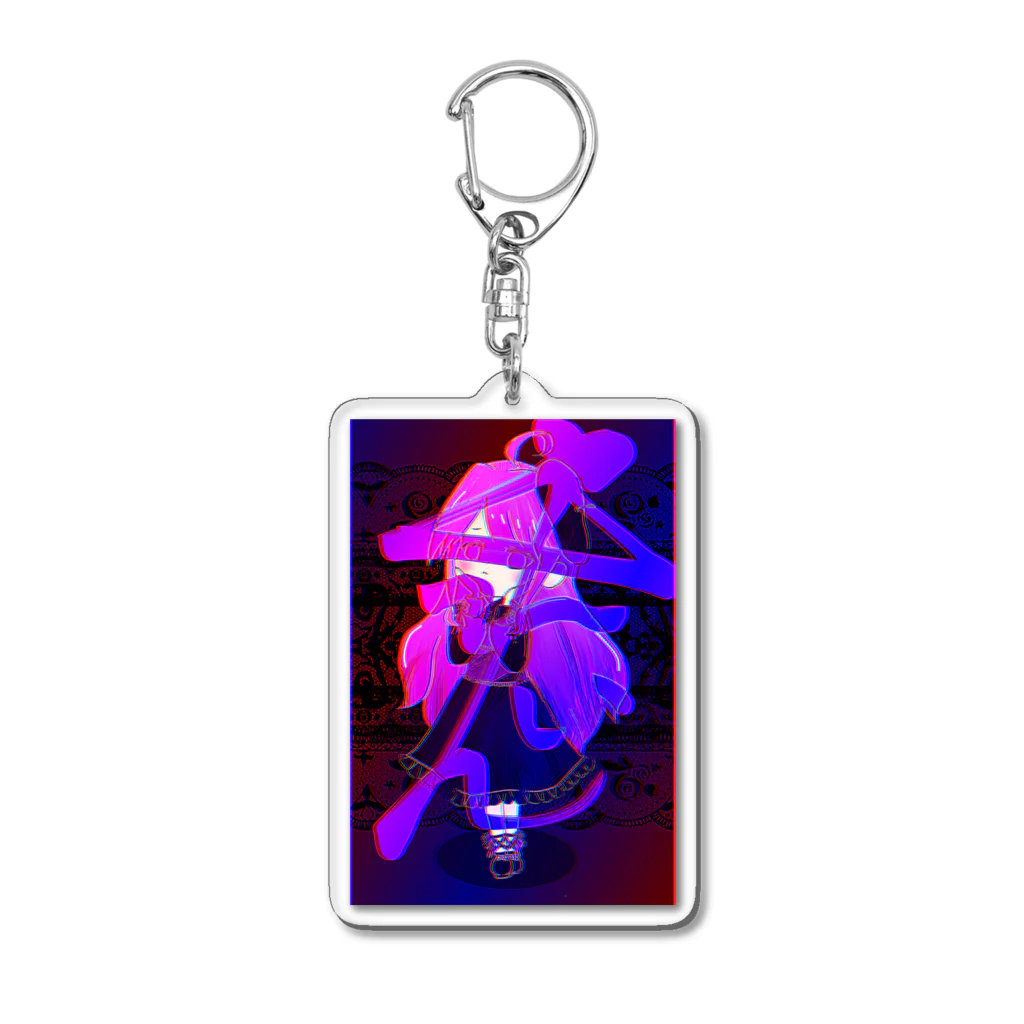 -玲-(Rain)の-玲- Acrylic Key Chain