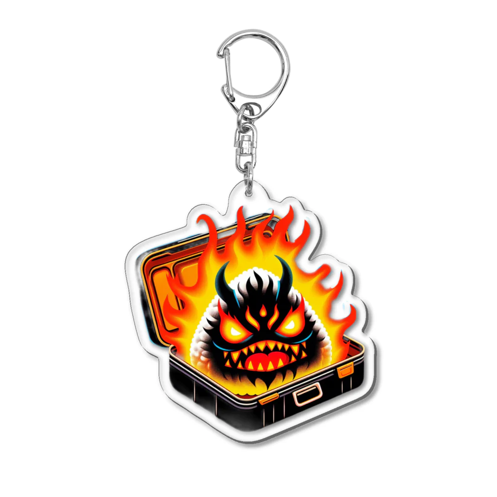 @GOLDの恐怖のおにぎり大魔王 Acrylic Key Chain